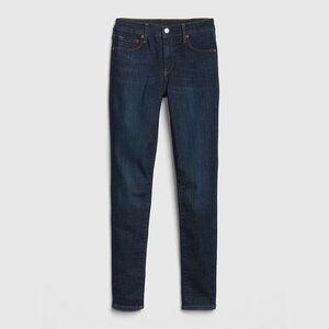 GAP Mid Rise True Skinny Jeans in Sculpt With Washwell 33 / 16